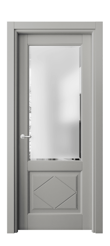 Дверь межкомнатная Toscana Rombo 6342 Бук нейтральный серый Сатинированное стекло с фацетом, 6 мм Гладкий наличник БНСР Цена 93799 ₽ Наличники уже входят в базовый комплект. Фабрика дверей Волховец 8 (800) 551 43 19 Межкомнатная дверь Toscana Rombo 6342 Бук нейтральный серый Сатинированное стекло с фацетом, 6 мм Цена 93799 ₽ | Volhovec