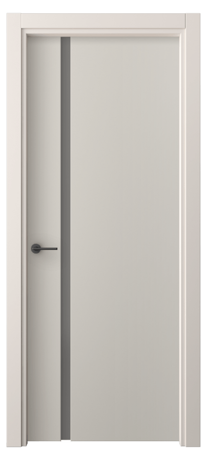 Межкомнатная дверь Freedom 4222 ПЭТ светло-серый Сатинированное серое стекло, триплекс Цена 38499 ₽ | Volhovec