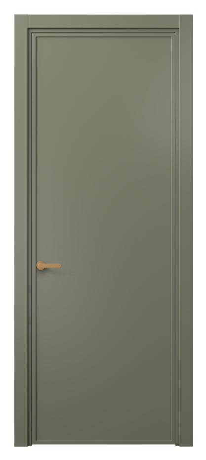 Межкомнатная дверь Frame 8601 Матовый оливковый тёмный  Цена 54899 ₽ | Volhovec