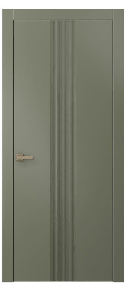 Межкомнатная дверь Linea 8042 Матовый оливковый тёмный  Цена 54299 ₽ | Volhovec