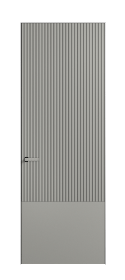 Дверь межкомнатная Velvet 8203 Матовый нейтральный серый. Скрытый короб Черный Цена 61189 . Фабрика дверей Волховец 8 (800) 551 43 19 Межкомнатная дверь Velvet 8203 Матовый нейтральный серый. Цена 61189  | Volhovec