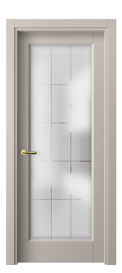 Дверь межкомнатная Galant 1402 Матовый светло-бежевый Сатинированное стекло с гравировкой "Лофт", 4 мм Гладкий наличник МСБЖ Цена 50199 ₽ Наличники уже входят в базовый комплект. Фабрика дверей Волховец 8 (800) 551 43 19 Межкомнатная дверь Galant 1402 Матовый светло-бежевый Сатинированное стекло с гравировкой "Лофт", 4 мм Цена 50199 ₽ | Volhovec