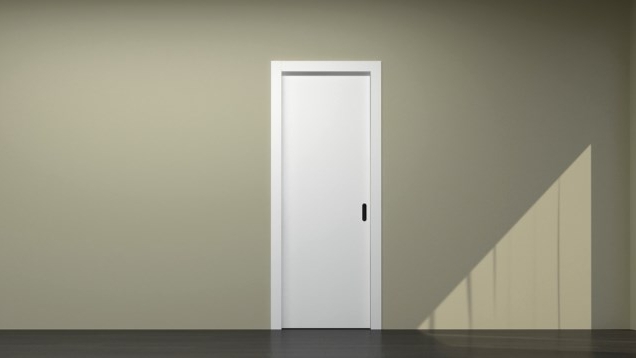 Монтаж раздвижной двери "в пенал"