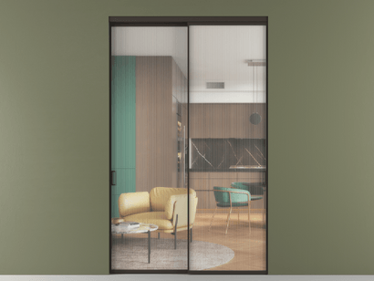 Алюминевая перегородка АЛПР 040.01_ААН_Moru_new. Цвет Алюминий антрацит. Материал Алюминий в эмали. Коллекция Перегородка Formato внутри проёма двустворчатая. Фото. Алюминевая перегородка АЛПР 040.01_ААН_Moru_new. Цвет Алюминий антрацит. Материал Алюминий в эмали. Коллекция Перегородка Formato внутри проёма двустворчатая. Картинка.