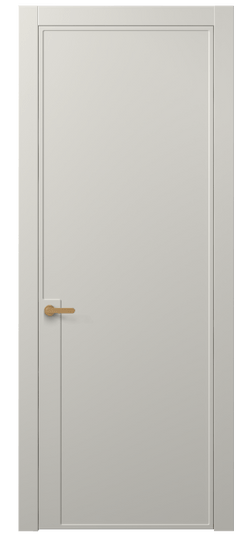 Дверь межкомнатная АКП 8603 МТСР. Цвет Матовый тёплый серый. Материал Гладкая эмаль. Коллекция Frame. Картинка.