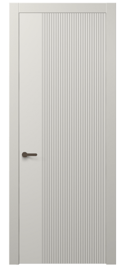Дверь межкомнатная АКП 8623 МТСР. Цвет Матовый тёплый серый. Материал Гладкая эмаль. Коллекция Dune. Картинка.