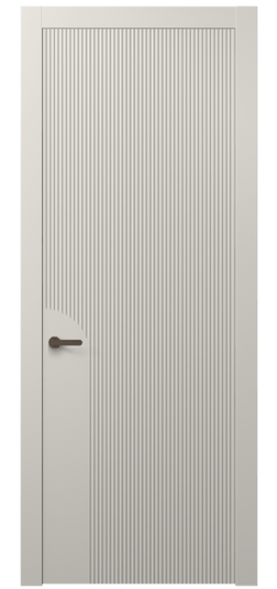 Дверь межкомнатная 8625 МОС . Цвет Матовый облачно-серый. Материал Гладкая эмаль. Коллекция Dune. Картинка.