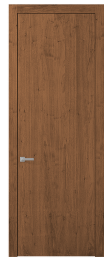 Дверь межкомнатная 0010 ОУММ. Цвет Орех умбра матовый. Материал Шпон Naturwood. Коллекция Planum. Картинка.