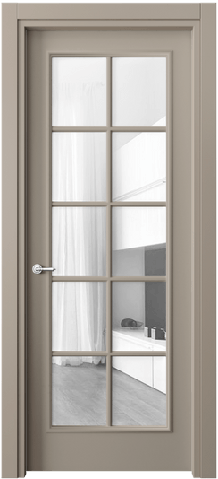 Межкомнатная дверь 8102 МБСК Прозрачное стекло. Цвет Матовый бисквитный. Материал Гладкая эмаль. Коллекция Paris. Фото. Дверь межкомнатная 8102 МБСК Прозрачное стекло. Цвет Матовый бисквитный. Материал Гладкая эмаль. Коллекция Paris. Картинка.