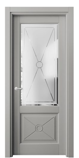 Межкомнатная дверь 6362 БНСР Сатинированное стекло с гравировкой и фацетом. Цвет Бук нейтральный серый. Материал Массив бука эмаль. Коллекция Toscana Litera. Фото. Дверь межкомнатная 6362 БНСР Сатинированное стекло с гравировкой и фацетом. Цвет Бук нейтральный серый. Материал Массив бука эмаль. Коллекция Toscana Litera. Картинка.