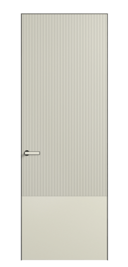 Дверь межкомнатная АКП 8203 ММБ Матовый молочно-белый. Цвет Матовый молочно-белый. Материал Гладкая эмаль. Коллекция Velvet. Картинка.