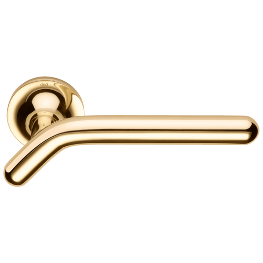 Ручки для дверей Ручка дверная Под. Цвет Полированное золото. Коллекция Под. Картинка.