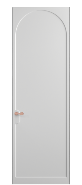 Дверь межкомнатная 7503 ГРН. Цвет Грунт под покраску. Материал Грунт под покраску. Коллекция Softform. Картинка.
